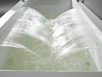 Mawialux opbouw design massagebad - waterval - mat wit - afbeelding 1 van  7