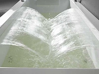 Mawialux opbouw design massagebad - waterval - mat wit - afbeelding 4 van  7