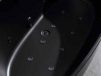 Mawialux opbouw massagebad - ballo - mat zwart - afbeelding 4 van  14