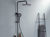 Mawialux opbouw regendouche mat zwart - afbeelding 5 van  9