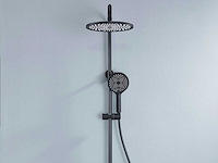 Mawialux opbouw regendouche mat zwart - afbeelding 8 van  9