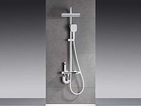 Mawialux opbouw regendoucheset - digitaal display - gunmetal grey of mat wit keuze - afbeelding 4 van  9