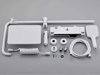 Mawialux opbouw regendoucheset - digitaal display - gunmetal grey of mat wit keuze - afbeelding 8 van  9