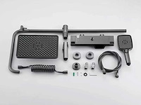 Mawialux opbouw regendoucheset - digitaal display - gunmetal grey of mat wit keuze - afbeelding 6 van  9