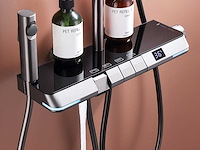 Mawialux opbouw regendoucheset - digitaal display - gunmetal grey - afbeelding 3 van  8