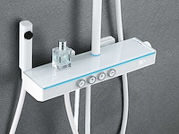 Mawialux opbouw regendoucheset - digitaal display - mat wit - afbeelding 2 van  9