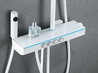 Mawialux opbouw regendoucheset - digitaal display - mat wit - afbeelding 6 van  9
