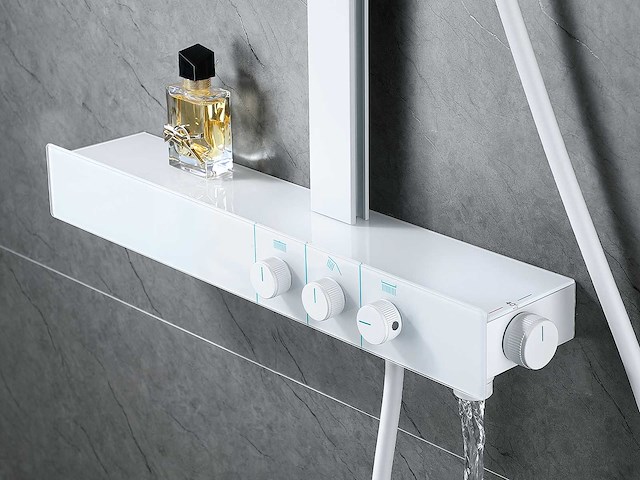 Mawialux opbouw regendoucheset - mat wit - afbeelding 18 van  22