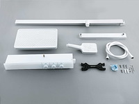 Mawialux opbouw regendoucheset - mat wit - afbeelding 11 van  22