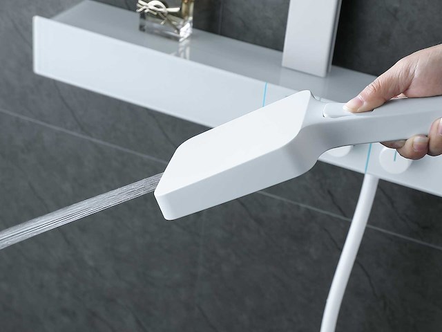 Mawialux opbouw regendoucheset - mat wit - afbeelding 1 van  6