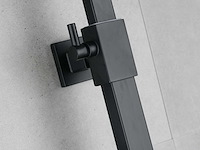 Mawialux opbouw thermostaat regendouche mat zwart - afbeelding 10 van  13