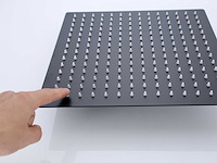 Mawialux opbouw thermostaat regendouche mat zwart - afbeelding 11 van  13