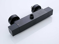 Mawialux opbouw thermostaat regendouche mat zwart - afbeelding 12 van  13