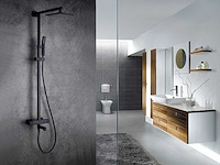 Mawialux opbouw thermostaat regendouche mat zwart - afbeelding 2 van  7