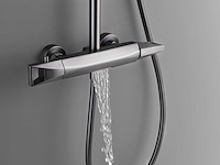 Mawialux opbouw thermostaatdouche mat zwart - afbeelding 3 van  7