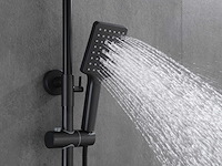 Mawialux opbouw thermostaatdouche mat zwart - afbeelding 2 van  10