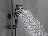 Mawialux opbouw thermostaatdouche mat zwart - afbeelding 4 van  10