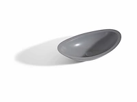 Mawialux opzet waskom - solid surface - mat grijs - afbeelding 2 van  7