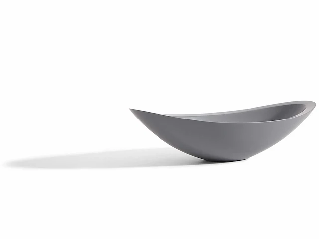 Mawialux opzet waskom - solid surface - mat grijs - afbeelding 1 van  7