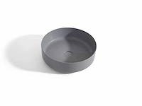 Mawialux opzet waskom - solid surface - mat grijs - afbeelding 3 van  7