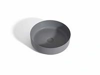 Mawialux opzet waskom - solid surface - mat grijs - afbeelding 2 van  4