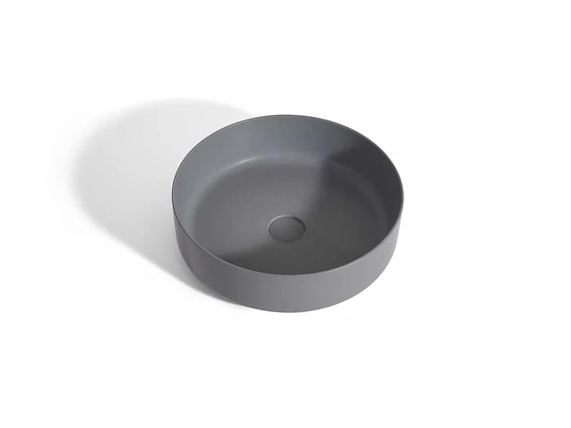 Mawialux opzet waskom - solid surface - mat grijs - afbeelding 2 van  7