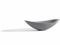 Mawialux opzet waskom - solid surface - mat grijs
