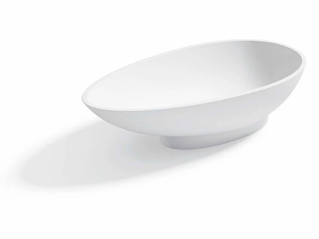 Mawialux opzet waskom - solid surface - mat wit - afbeelding 1 van  3