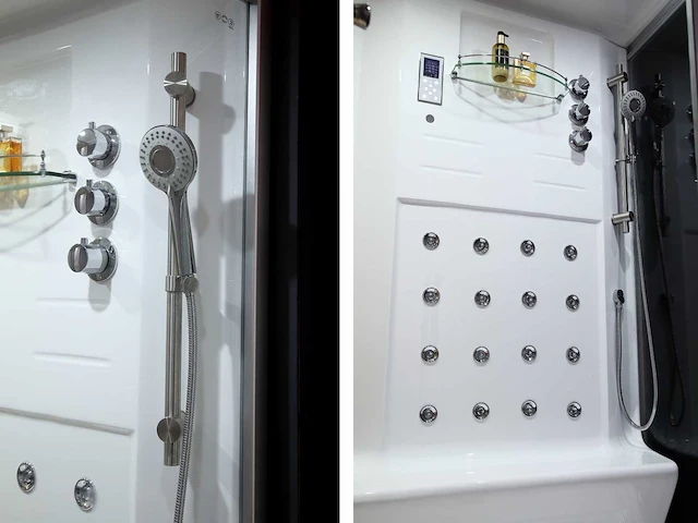 Mawialux sauna met stoomcabine wellness huis - wit - afbeelding 14 van  14