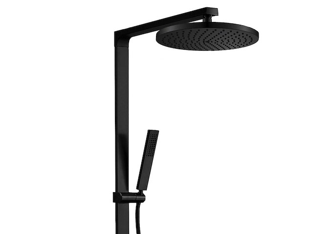 Mawialux thermostatisch design opbouw regendoucheset - mat zwart - afbeelding 2 van  6