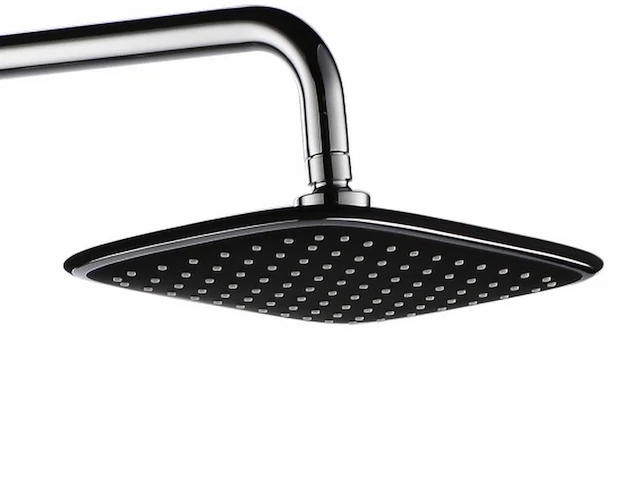 Mawialux thermostatisch opbouw regendoucheset - chroom met mat zwart - afbeelding 12 van  12