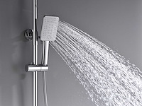 Mawialux thermostatisch opbouw regendoucheset - chroom met wit - afbeelding 6 van  29