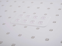 Mawialux thermostatisch opbouw regendoucheset - chroom met wit - afbeelding 16 van  29