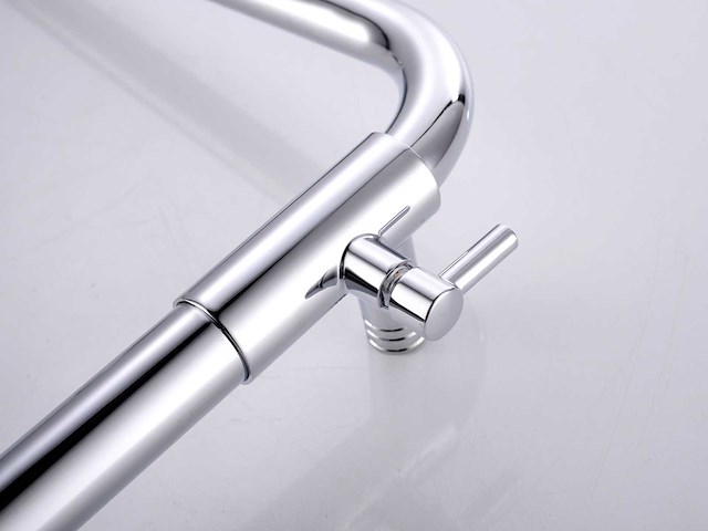 Mawialux thermostatisch opbouw regendoucheset - chroom met wit - afbeelding 18 van  29