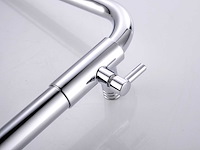 Mawialux thermostatisch opbouw regendoucheset - chroom met wit - afbeelding 7 van  13