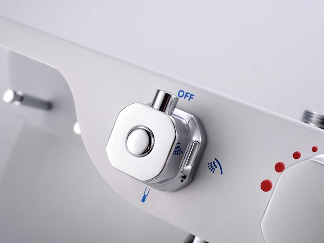 Mawialux thermostatisch opbouw regendoucheset - chroom met wit - afbeelding 25 van  29