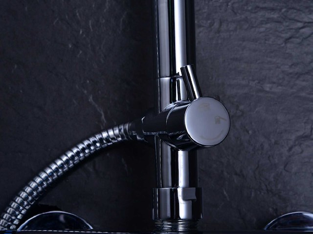 Mawialux thermostatisch opbouw regendoucheset - chroom - afbeelding 6 van  11