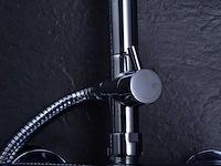 Mawialux thermostatisch opbouw regendoucheset - chroom - afbeelding 4 van  7
