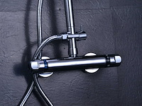 Mawialux thermostatisch opbouw regendoucheset - chroom - afbeelding 5 van  7
