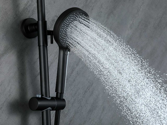 Mawialux thermostatisch opbouw regendoucheset - digitaal display - afbeelding 1 van  6