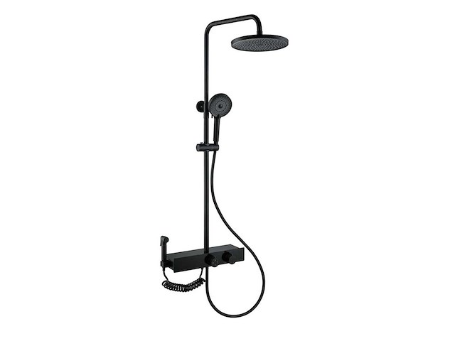 Mawialux thermostatisch opbouw regendoucheset - digitaal display - afbeelding 1 van  12