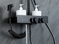 Mawialux thermostatisch opbouw regendoucheset - digitaal display - afbeelding 7 van  12