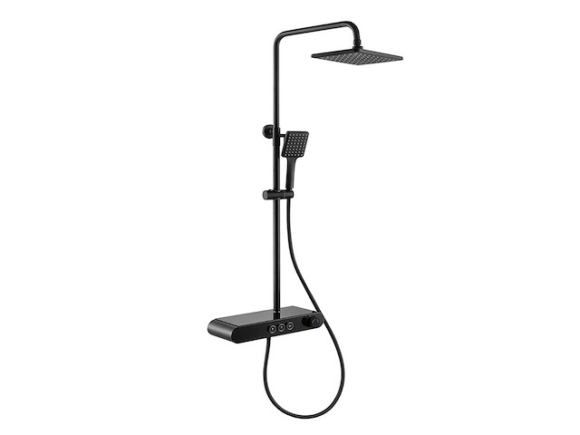 Mawialux thermostatisch opbouw regendoucheset - digitaal display - afbeelding 1 van  6