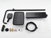 Mawialux thermostatisch opbouw regendoucheset - mat zwart - afbeelding 3 van  8