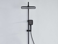 Mawialux thermostatisch opbouw regendoucheset - mat zwart - afbeelding 5 van  8