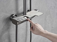 Mawialux thermostatische opbouw regendoucheset - keuze uit 3 kleuren - afbeelding 4 van  8