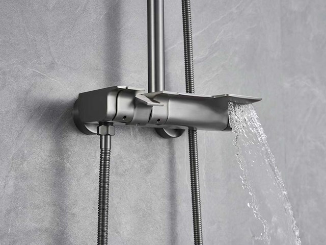 Mawialux thermostatische opbouw regendoucheset - keuze uit 3 kleuren - afbeelding 5 van  8