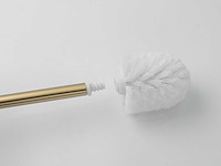 Mawialux toilet accessoire set - geborsteld goud - 4 delig - afbeelding 2 van  25