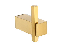 Mawialux toilet accessoire set - geborsteld goud - afbeelding 4 van  5