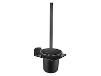 Mawialux toilet accessoire set - mat zwart - 4 delig - afbeelding 2 van  7